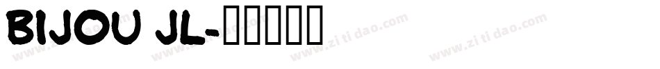 Bijou JL字体转换